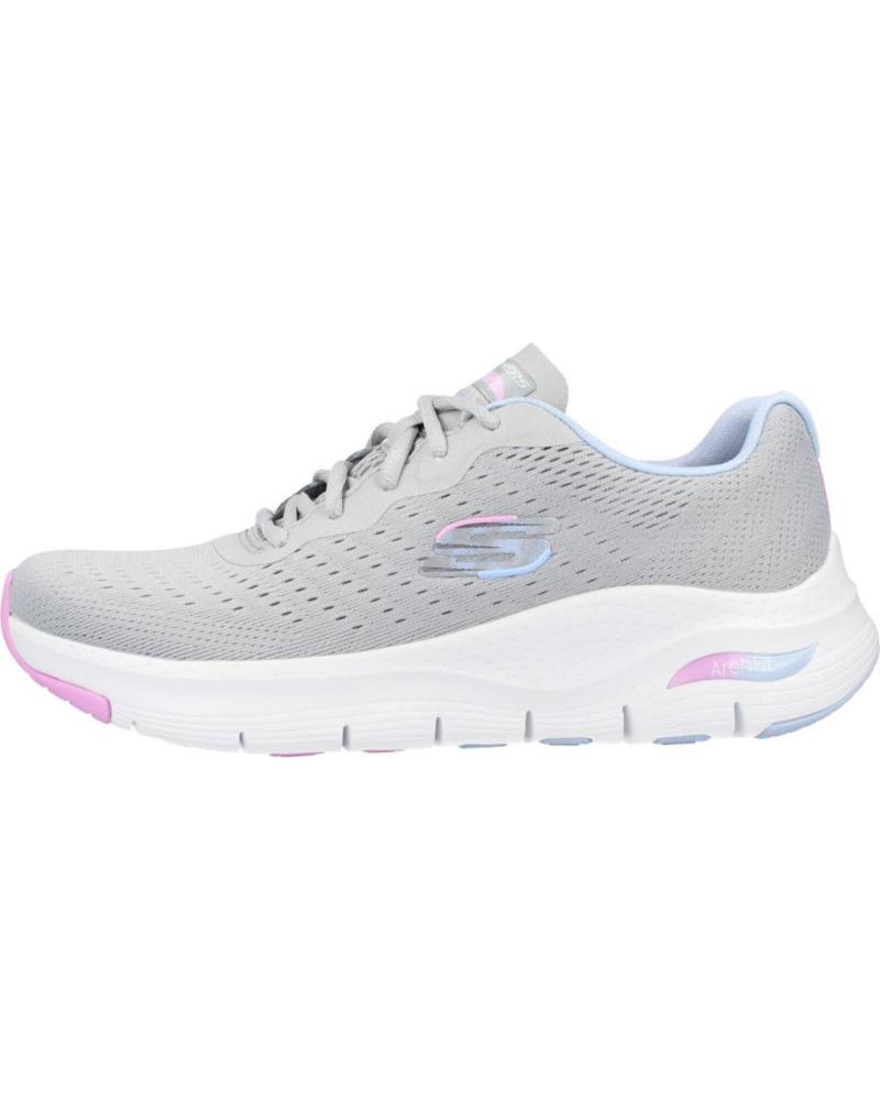 Deportivas de Mujer y Niña SKECHERS 149722-GYMT ARCH FIT INFINITY COOL GREY-PINK