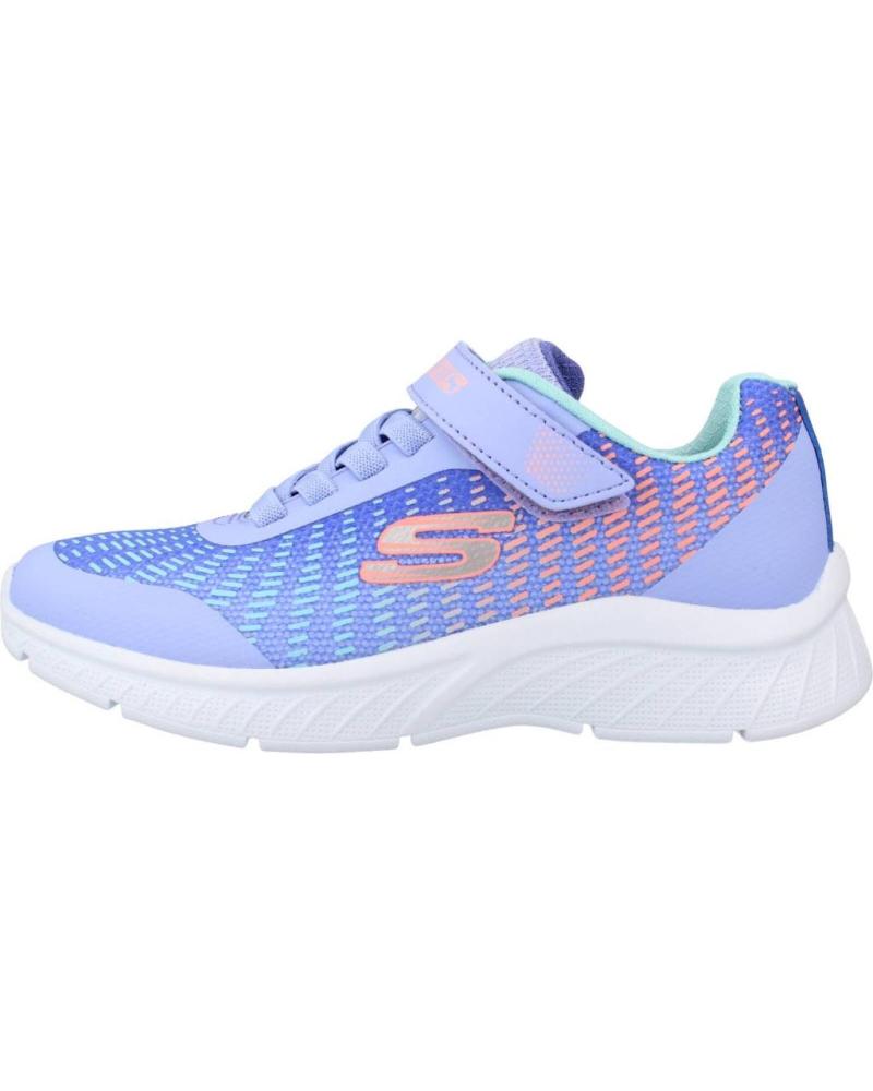 Deportivas de Niña SKECHERS 303532L VIOLETA AZUL