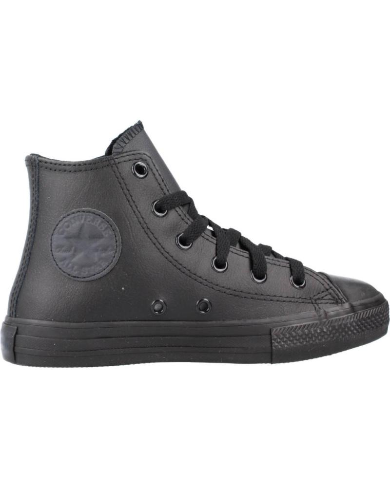Deportivas de Niño CONVERSE CHUCK TAYLOR ALL STAR LEATHER NEGRO