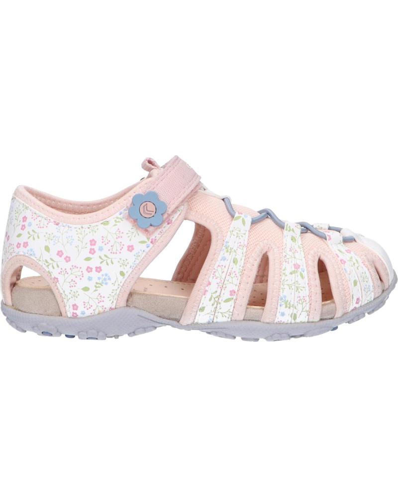 Sandalias de Niña GEOX J92D9B 00414 J S ROXANNE C1Z8W WHITE
