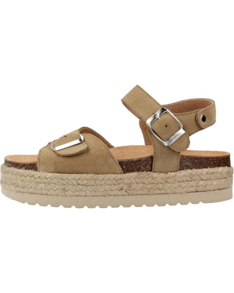 Sandalias de Mujer y Niña FRAILERA MARTA MARRON CLARO