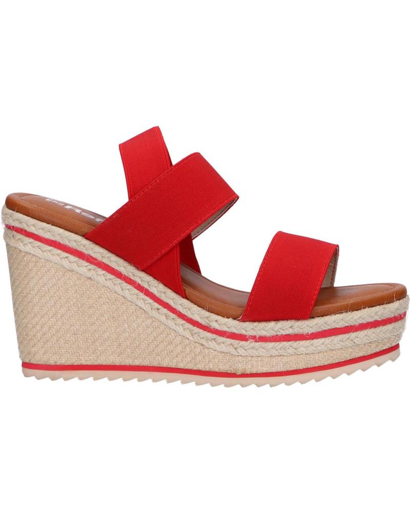 Sandalias de Mujer REFRESH 69619 TEXTIL ROJO
