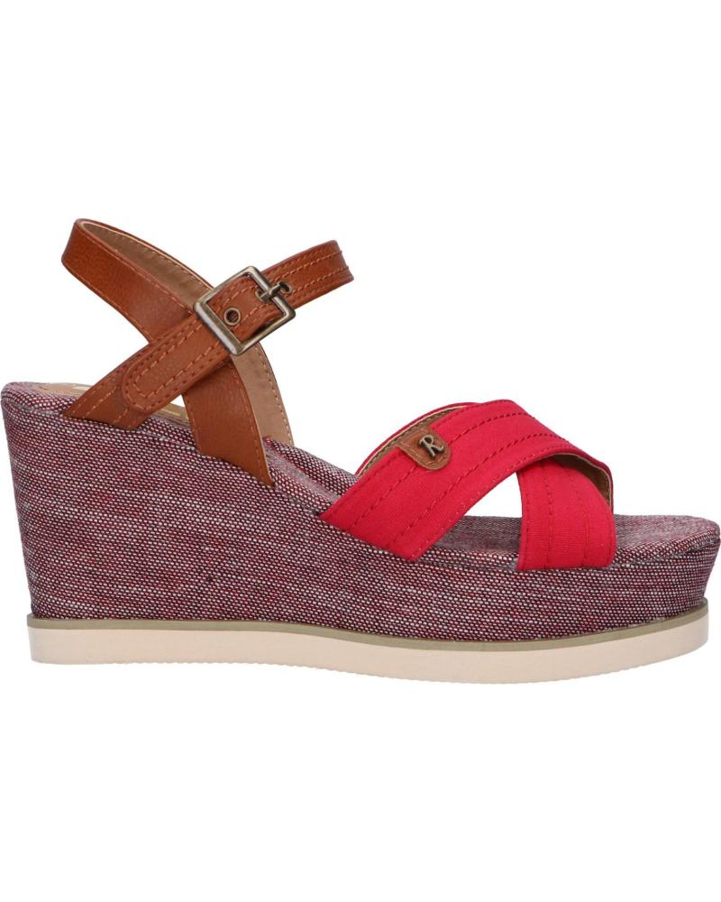 Sandalias de Mujer REFRESH 69908 LONA ROJO