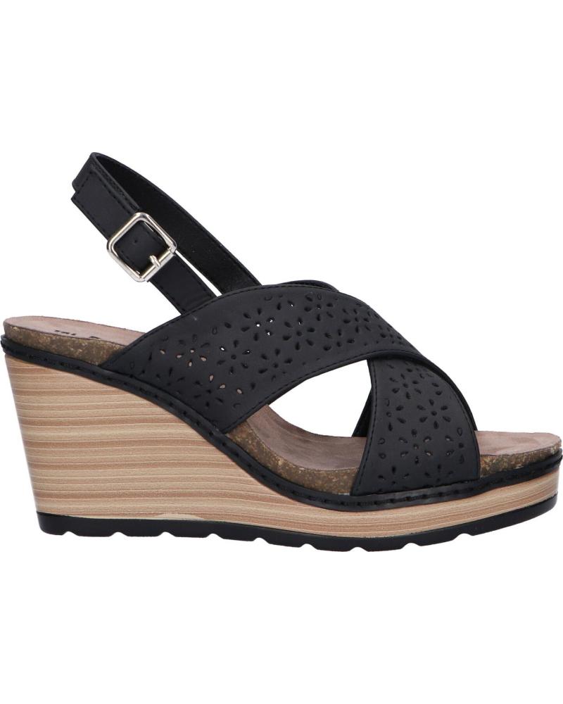 Sandalias de Mujer REFRESH 72206 C NOBUCK NEGRO