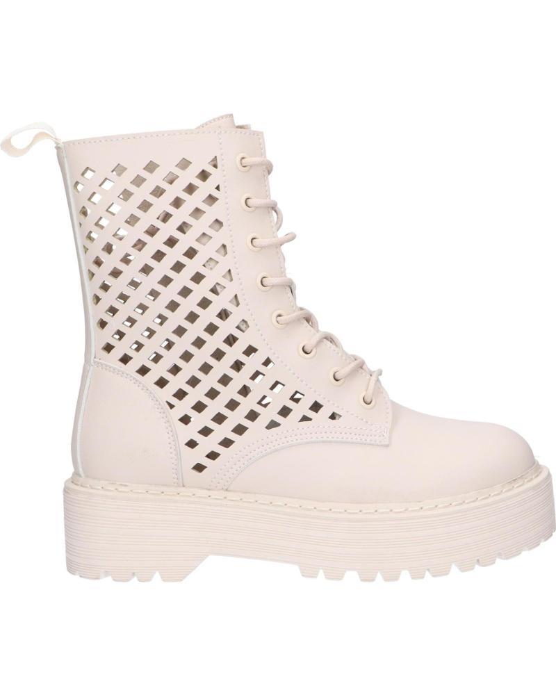 Botines de Mujer CHIKA10 MANCHESTER 07 BLANCO-WHITE