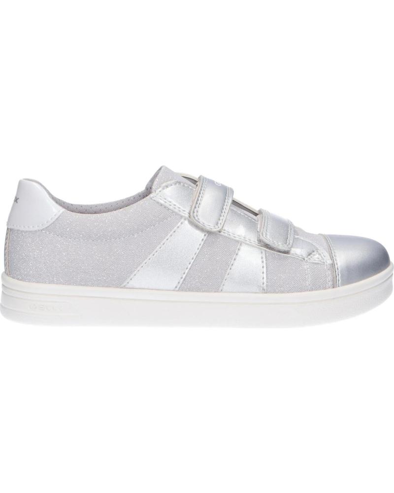 Zapatillas deporte de Niña GEOX J024MC 0ASHI J DJROCK C1007 SILVER